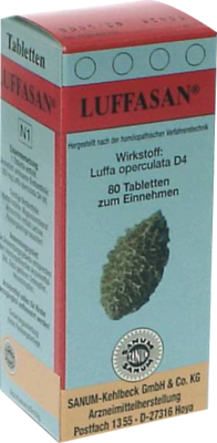 SANUM-KEHLBECK GmbH & Co. KG LUFFASAN Tabletten 80 St 01581542