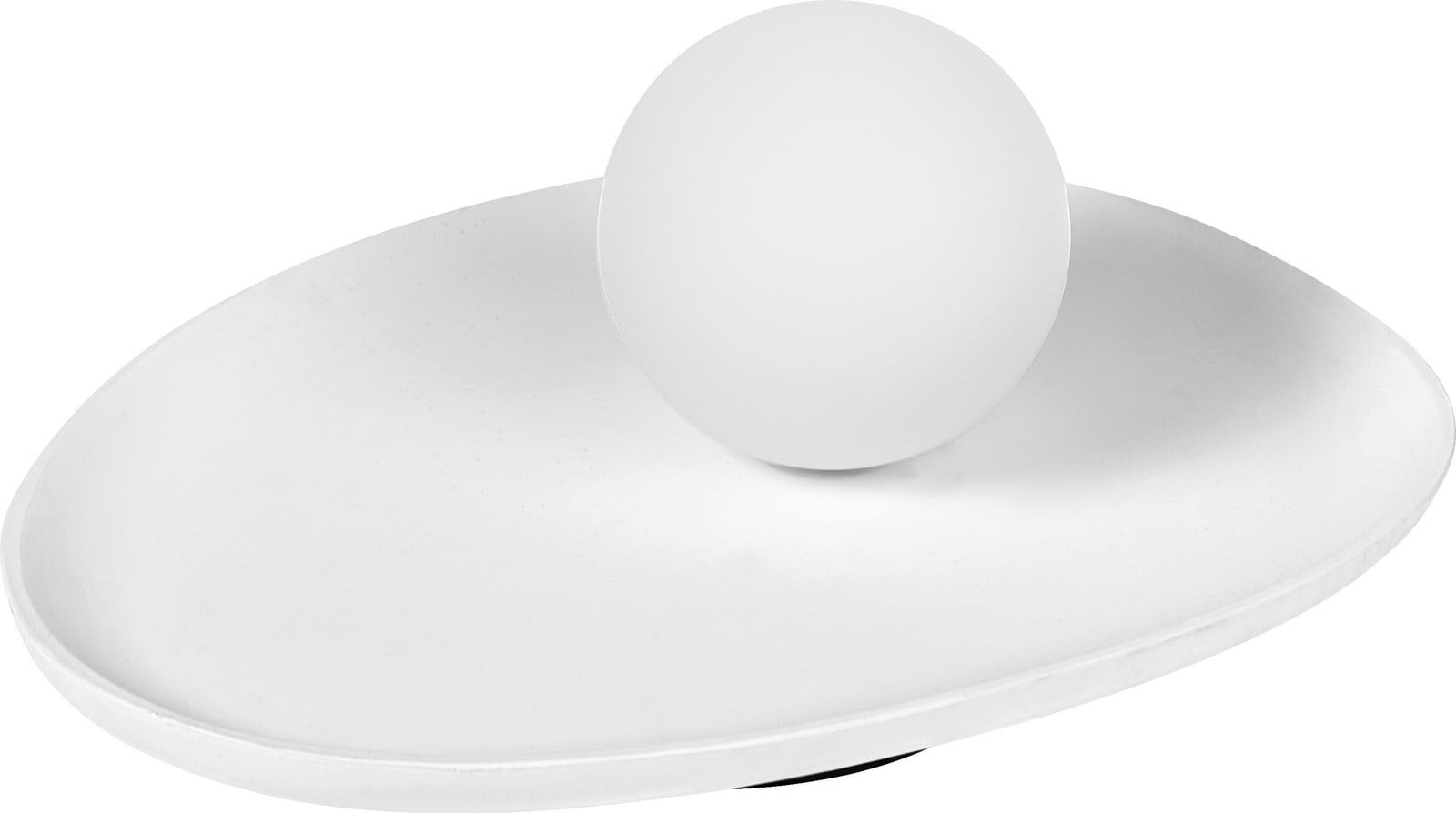 Osram Decor Plaster Nest decoratieve tafellamp van gips met G9 fitting, wit