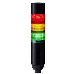 RS PRO, Personenschutz, LED Signalturm 3-stufig Linse Gelb, Grün, R