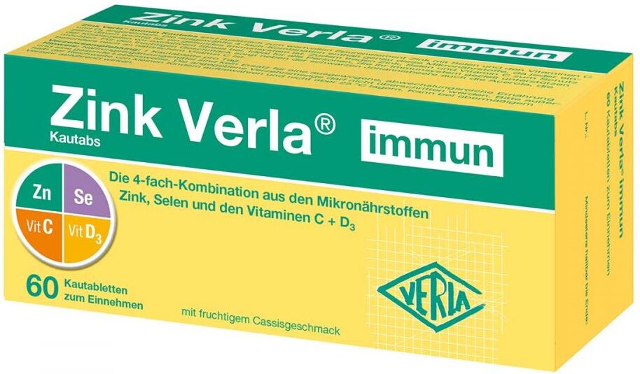 Zink Verla Immun Kautabs