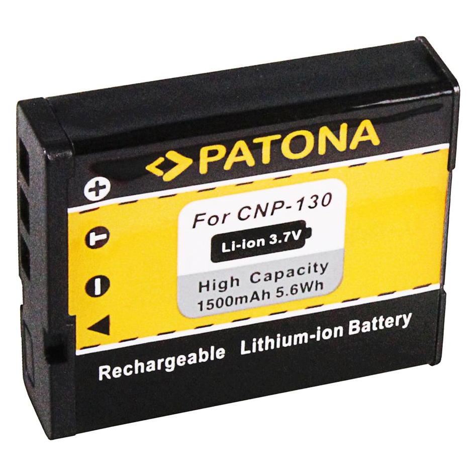 Patona Akku f. Casio Exilim EX-H30 EX-ZR100 ZR100 NP130 NP-130 (Kamera Akku) (PT1087)