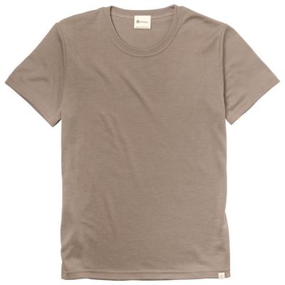 Engel - Shirt S/S - Merinoshirt Gr M braun
