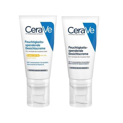 CeraVe Feuchtigkeitsspendende Gesichtscreme + 1 St Set