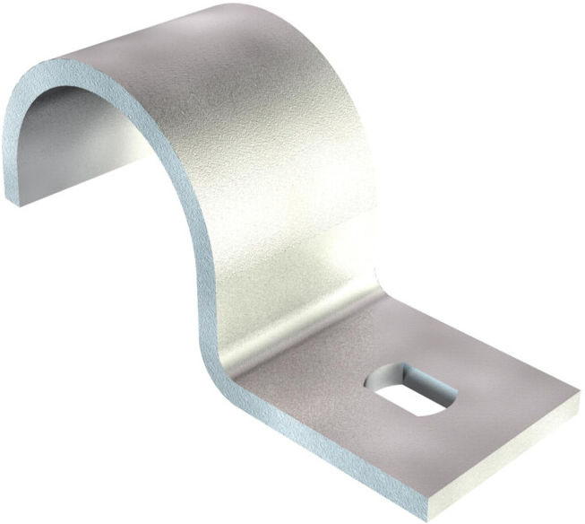 OBO Bettermann Collier de fixation Stapa-Schelle 822 10 mm galvanisé pour montage (1014013)