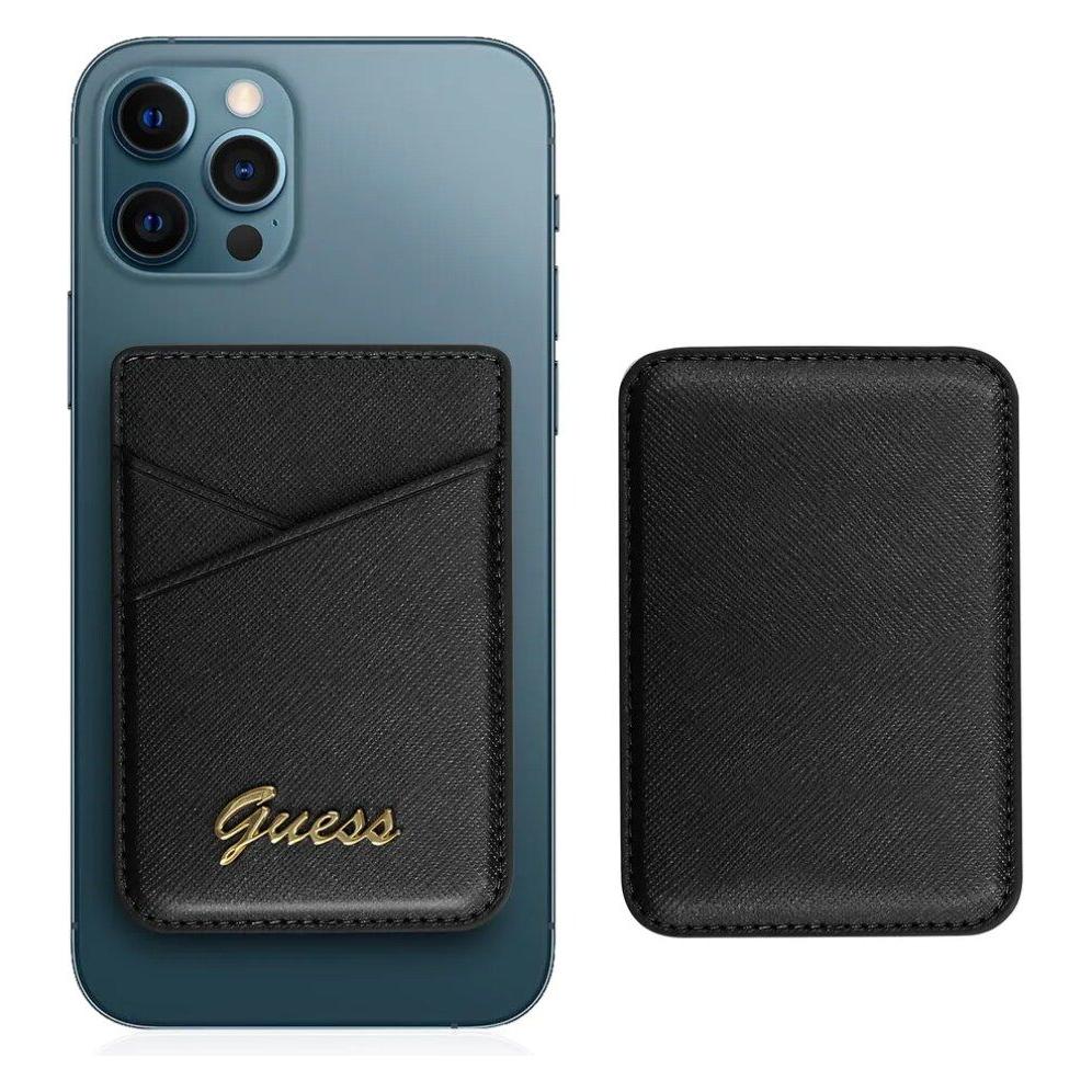 Guess MagSafe Wallet (Universal) (GUWMSSASLBK)