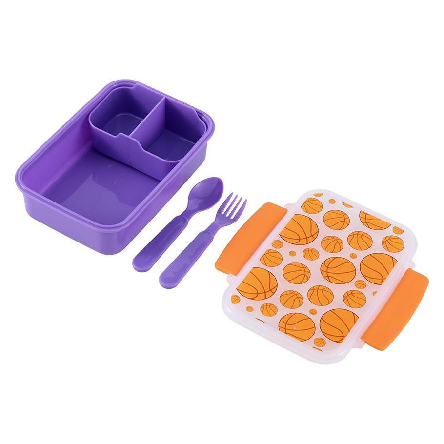 Total Juggling iTotal - Lunch Box with Cutlery - Basketball (ID2024) (ID2024)