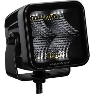 Hella Zusatzscheinwerfer Black Magic 358 176-861, 12V/24V, LED, 3.000 Lumen, 40 Watt, für Nahbereich, Arbeitsscheinwerfer