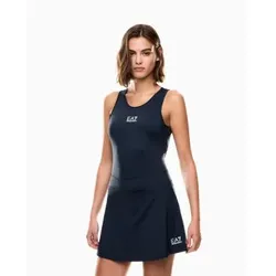 EA7 für Damen. 7W000507_AF14524 Tennis Pro marineblauer Rock (M), Sportlich, Sportbekleidung, Multisport, Polyamid