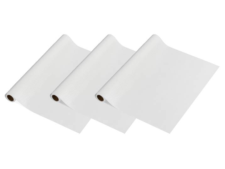 Schubladenmatte WENKO Modell grau , weiß, B:50cm T:150cm, Kunststoff, Schubladeneinsätze, Schubladenmatte