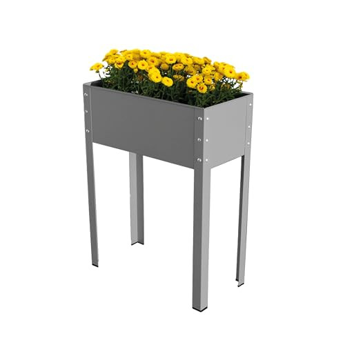 Bio Green Freising Metalen Verhoogd Bloembed Maat L