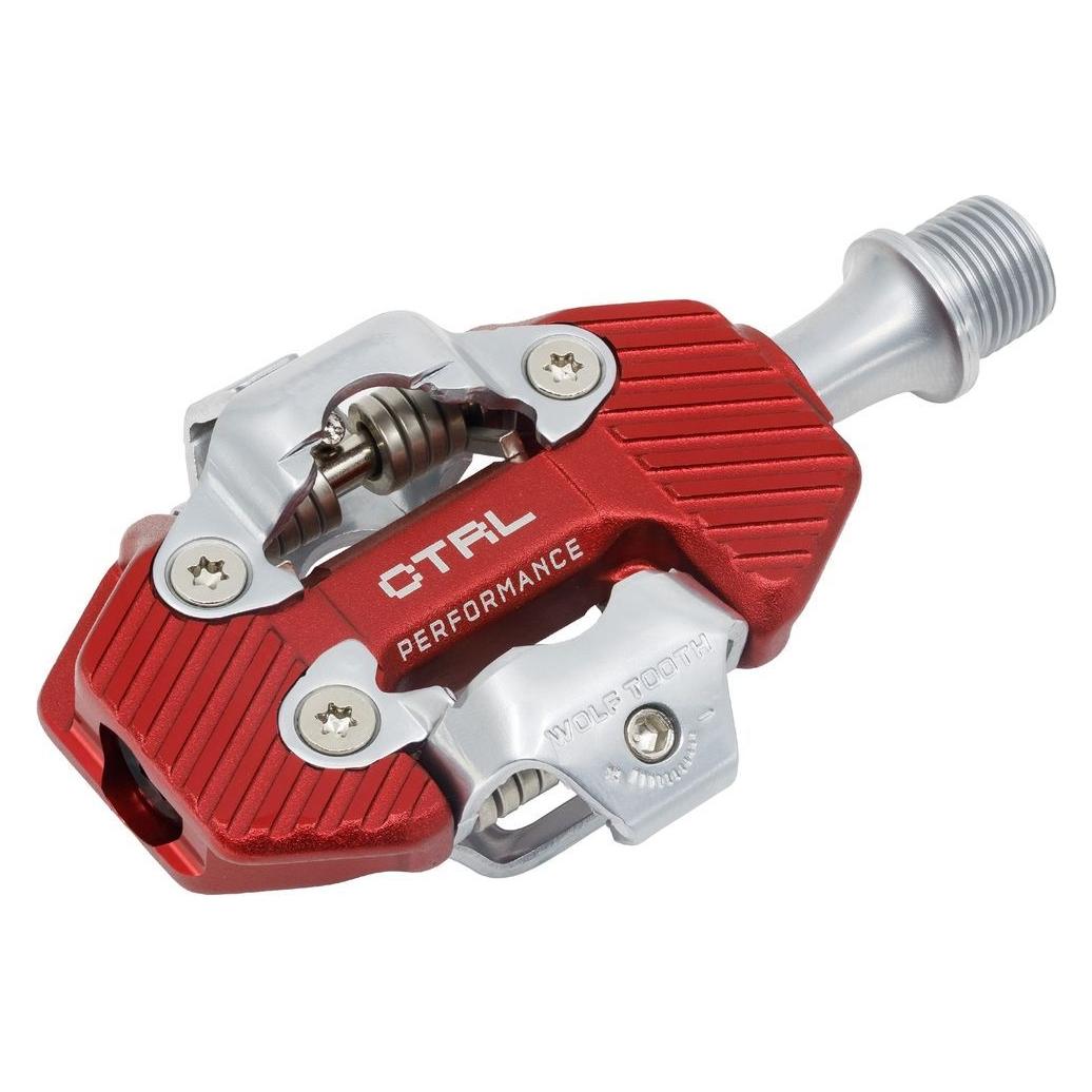Wolf Tooth CTRL Trail Performance Klick-Pedal, red (71860366)