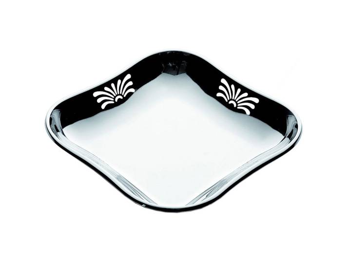 Brotkorb Piazza silber Edelstahl T 18 cm - Brotkorb