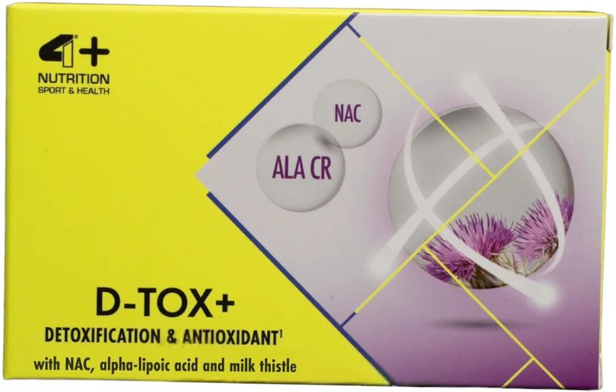 4+ NUTRITION D-Tox+ 30 Compresse 