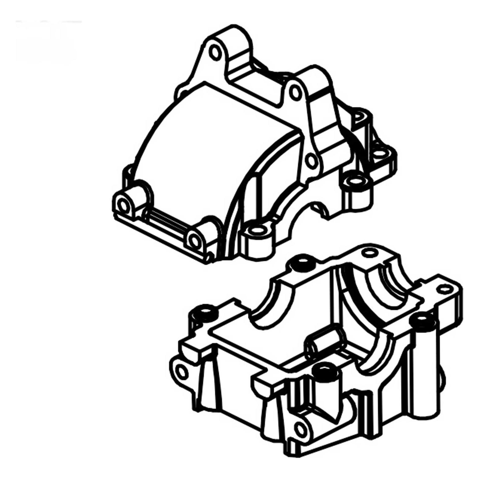 Absima Front Gear Box (1610106)