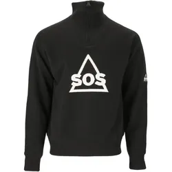 SOS Tignes Windstopper Strickpullover 1001A - black M