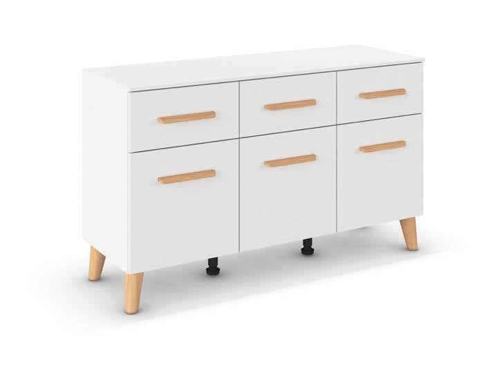 rauch Kommode »Skandi« - 120x42x72cm - weiß -