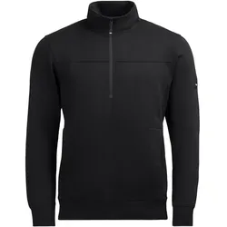 Zip-Sweatshirt "ROB" - 4XL - schwarz