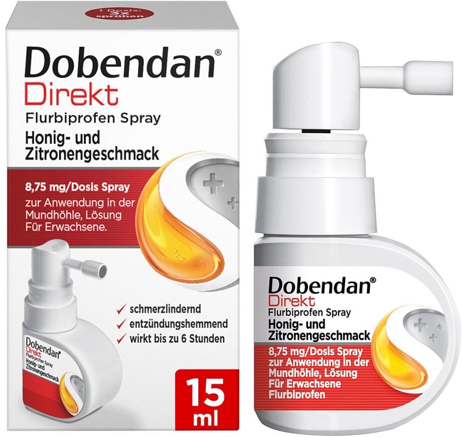 Dobendan Direkt Spray Honig- und Zitronengeschmack 15ml