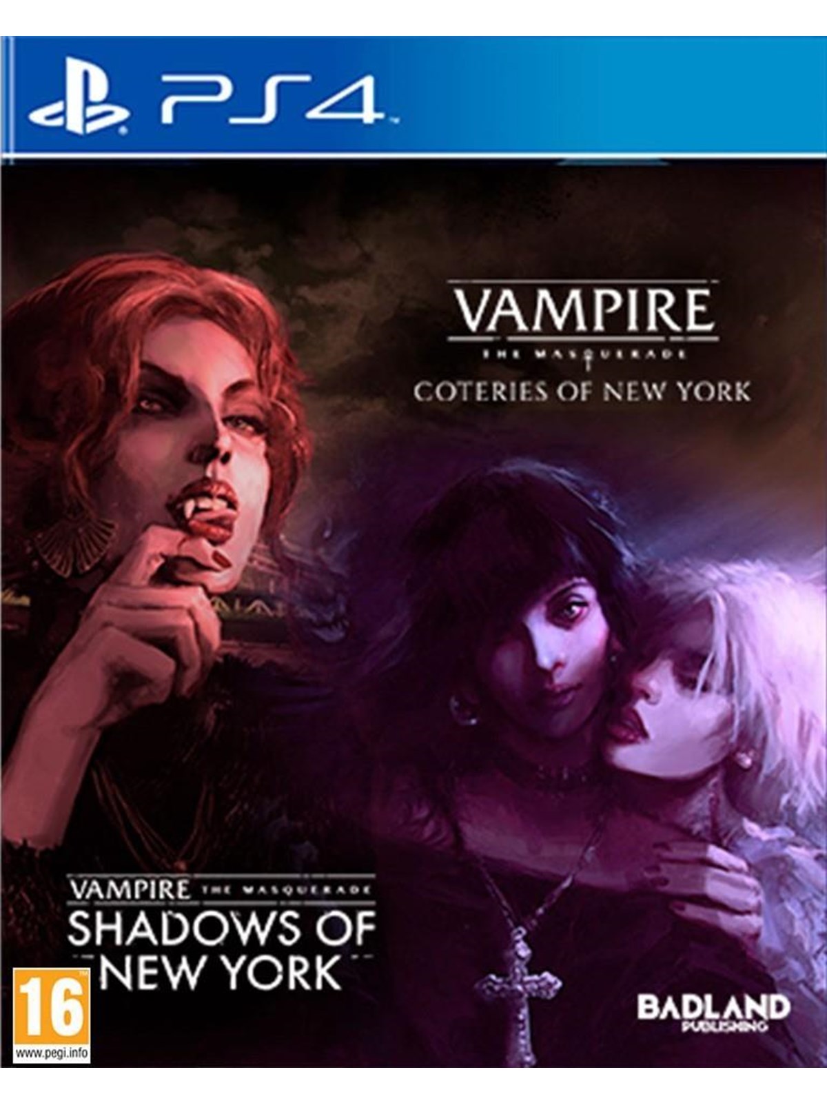 Vampire: The Masquerade - Coteries of New York and Shadows of New York - Sony PlayStation 4 - Abenteuer - PEGI 16