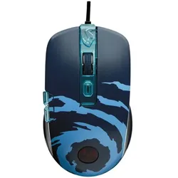 Lexip Gaming Maus »Kakashi« blau, 13.5x5.5x19 cm