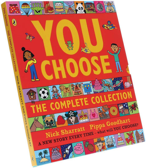 Puffin You Choose Series 4 Books Collection Set by Pippa Goodhart, illustrated Nick Sharratt - Paperback - Ages 3-5 - Interactive Story Picture Books