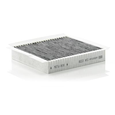MANN-FILTER Filter, Innenraumluft cuk2338 unterhalb des Handschuhfaches für Mercedes