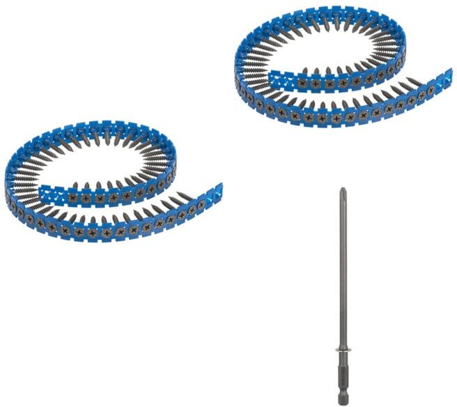 Set BOSCH Bosch Schnellbauschraube Feingewinde S-F 3,9 x 35 mm + BOSCH Bosch...