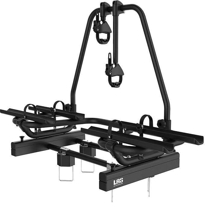 France Attelage Porte-vélos LAS BC260 noir pour timon remorque et caravane