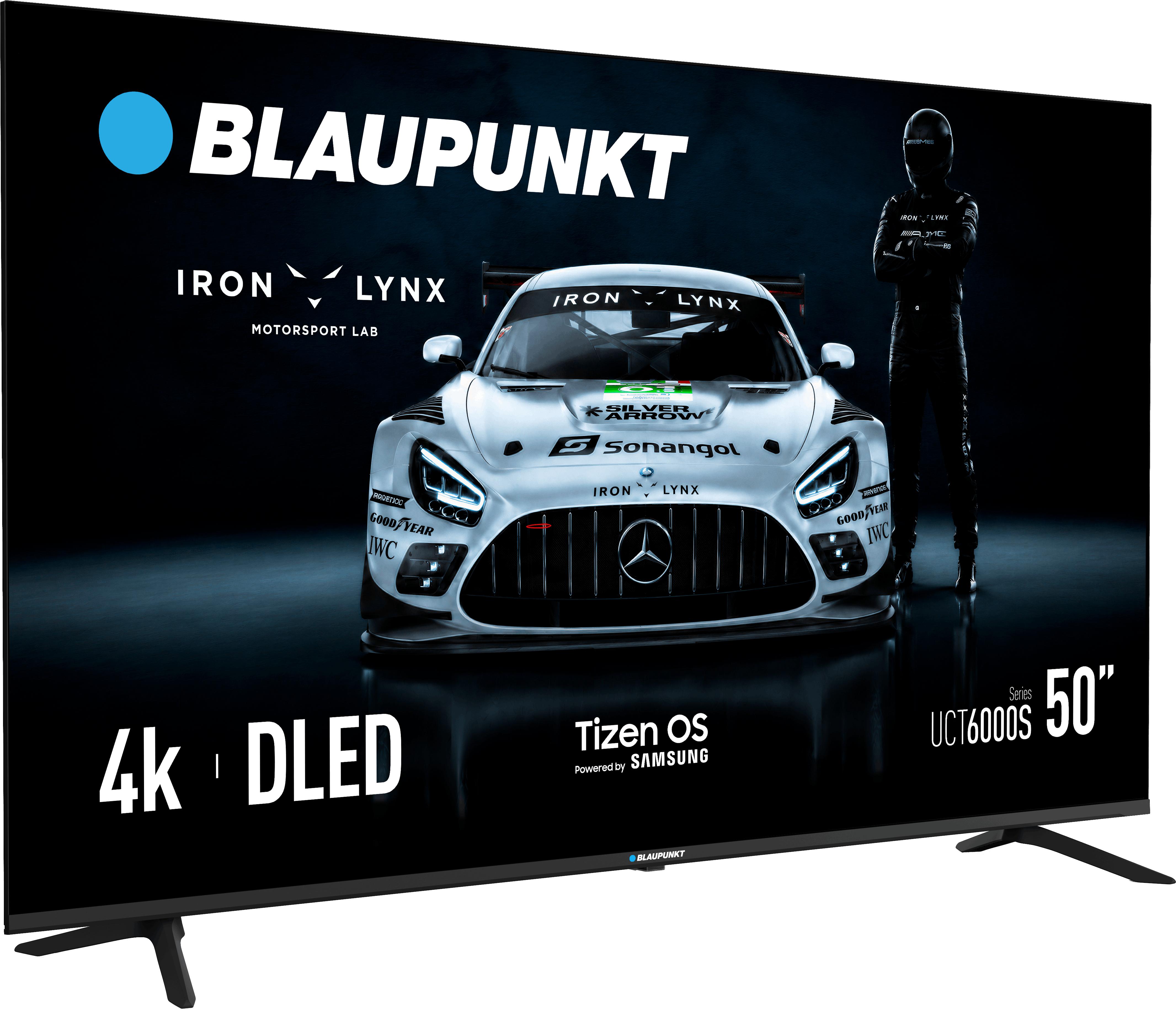 BLAUPUNKT 50UCT6000S 50-Zoll UHD/4K Smart TV mit Tizen Wi-Fi Bluetooth