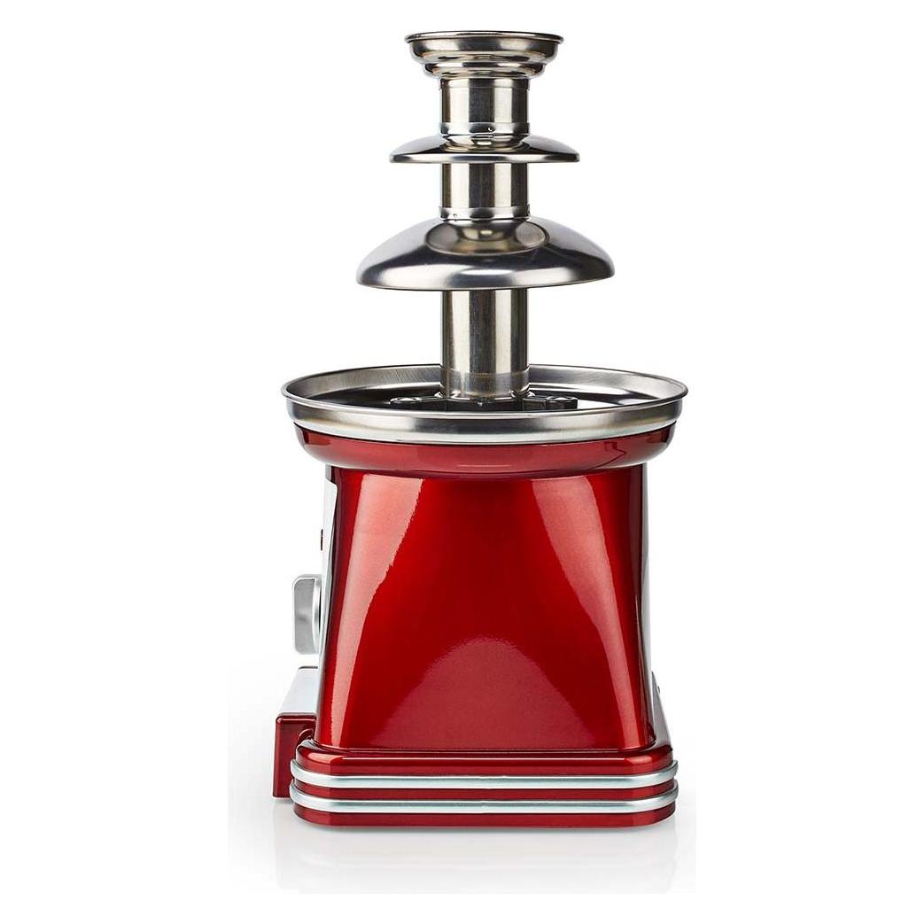Melissa Schokoladenbrunnen | 90 W | 32 cm | 3 Metall-Etagen | Rot / Weiss (16310186)