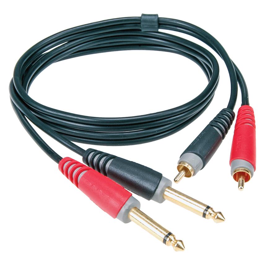 Klotz Kabel AT-CJ0600 Cinch-Klinke 6m (6 m, Cinch Kabel) (AT-CJ0600)