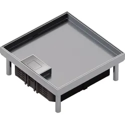 Hager Edelstahlkassette Q06 LE Belags T=15mm