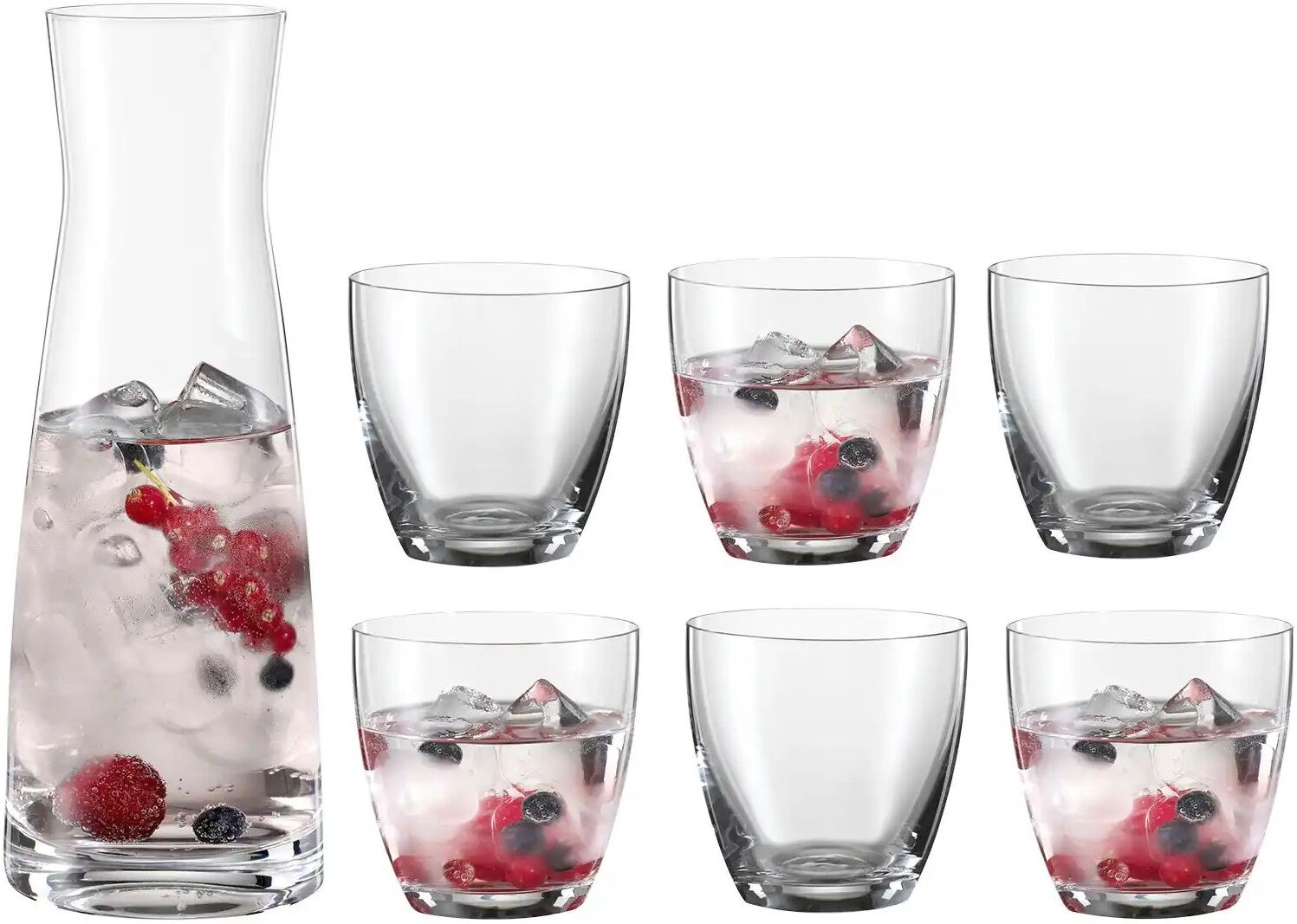 BOHEMIA Wasser-Saft-Set  Libera ¦ transparent/klar ¦ Glas