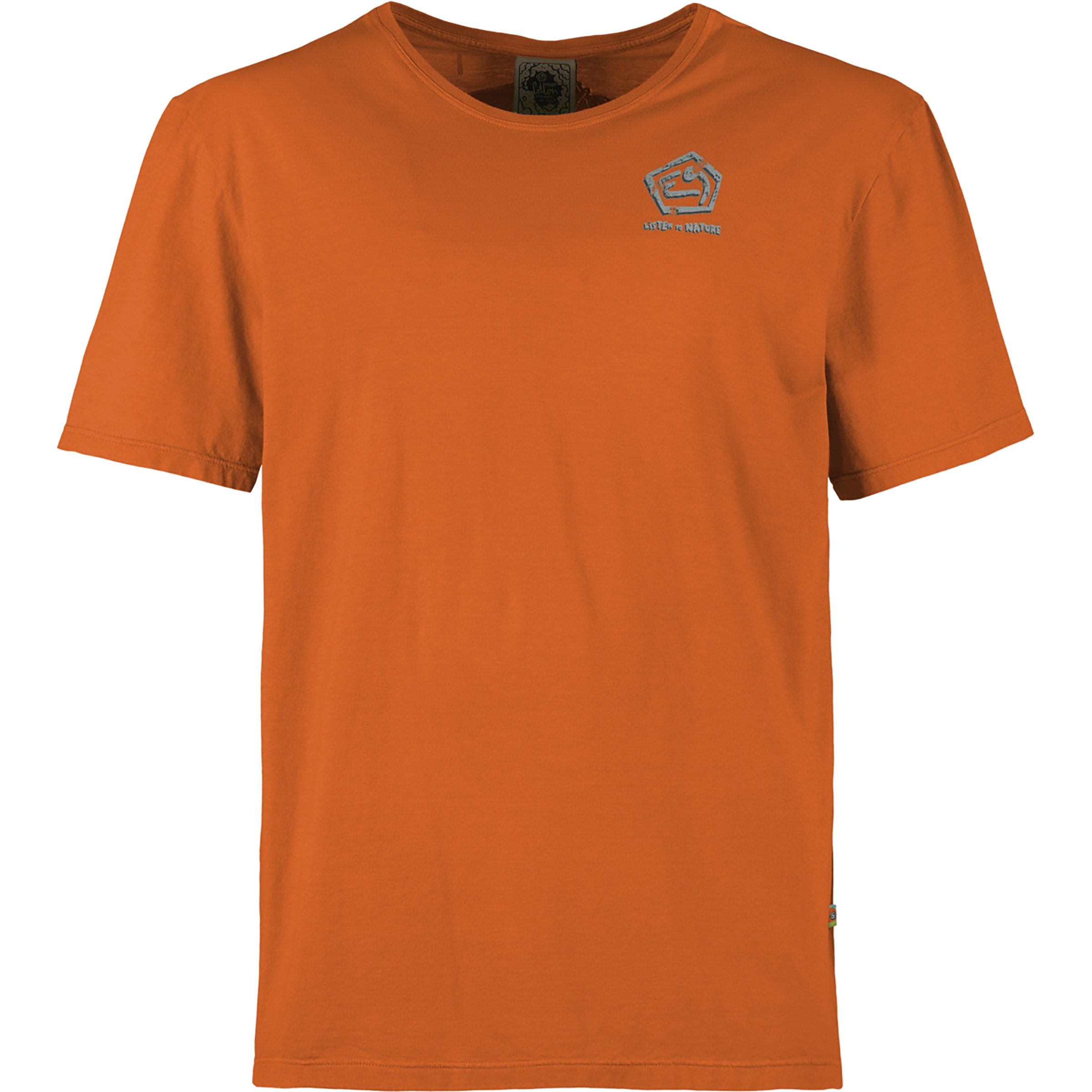 E9 Sapiens Herren T-Shirts orange Größe XL Bouldern | Sportklettern | Lifestyle Hautfreundlich