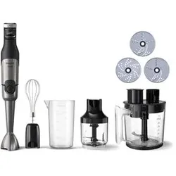 Philips 5000 Series HR2685/00, Stabmixer, Schwarz, Silber