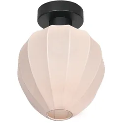 Mexlite Deckenleuchte SILURA, 1-flammig, E27, IP20, schwarz/creme STE-4370ZW