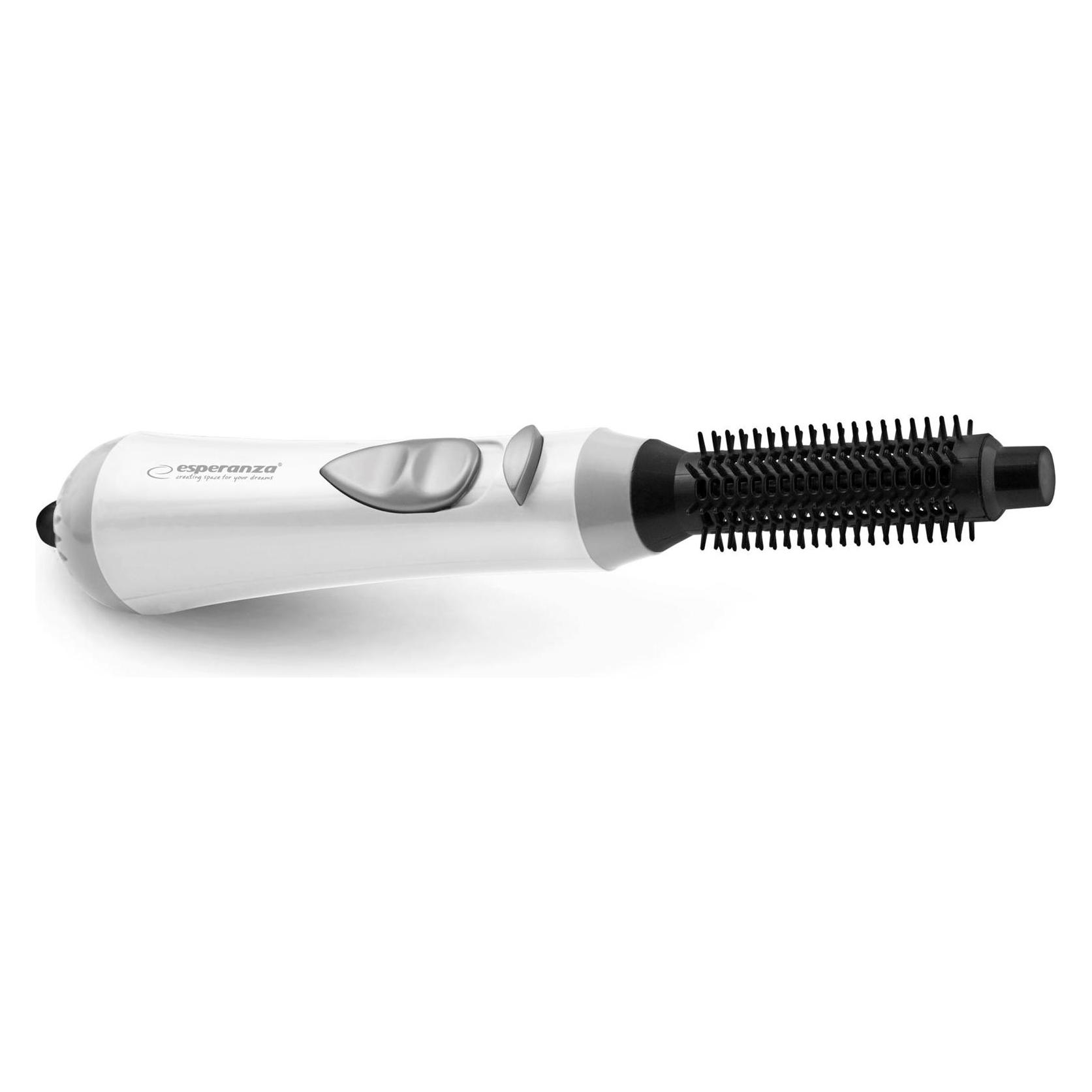 Esperanza EBL001W Haarstyling-Gerät Heissluftbürste Warm Schwarz Weiss 1 6 m 400 W (EBL001W)