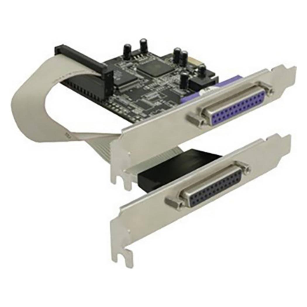 Delock PCI Express Karte 2 x Parallel (89125)