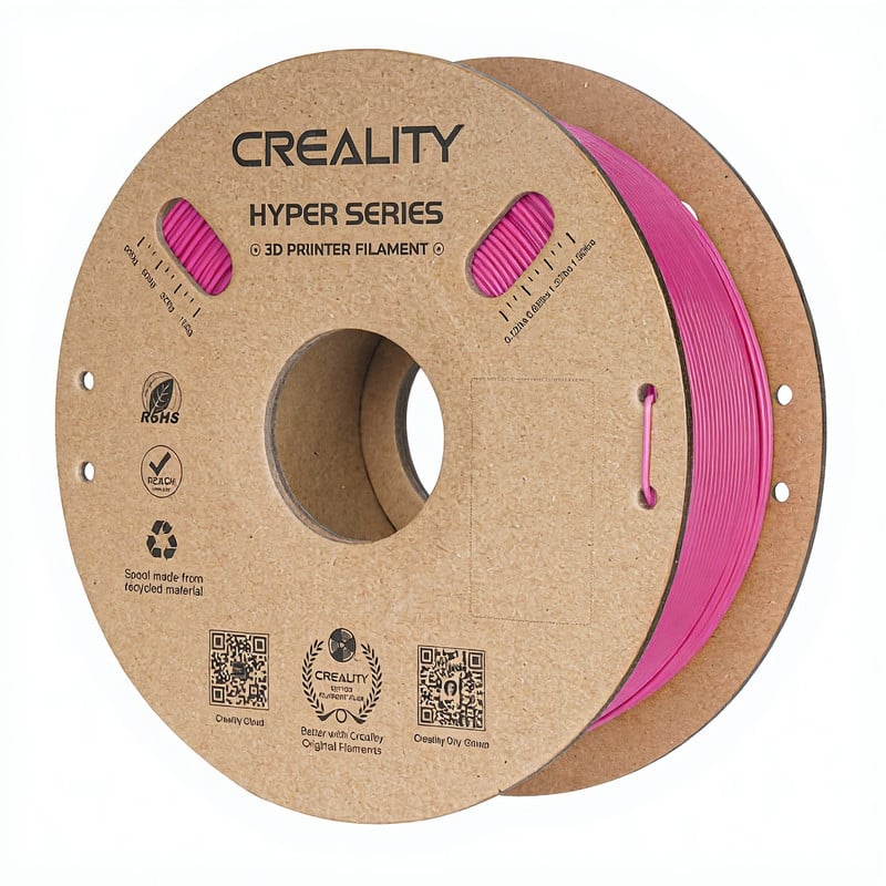 Creality Hyper PLA 3D-printfilament Aardbeirood, 1 kg
