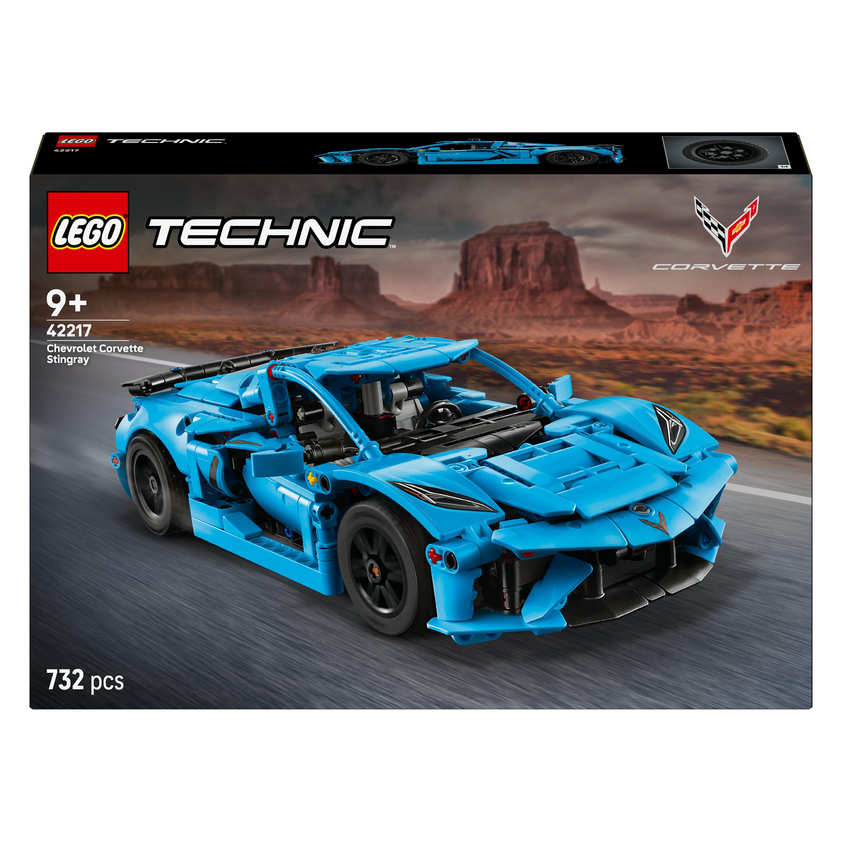 LEGO Chevrolet Corvette Stingray in Blau (42217, LEGO Technic) (42217)
