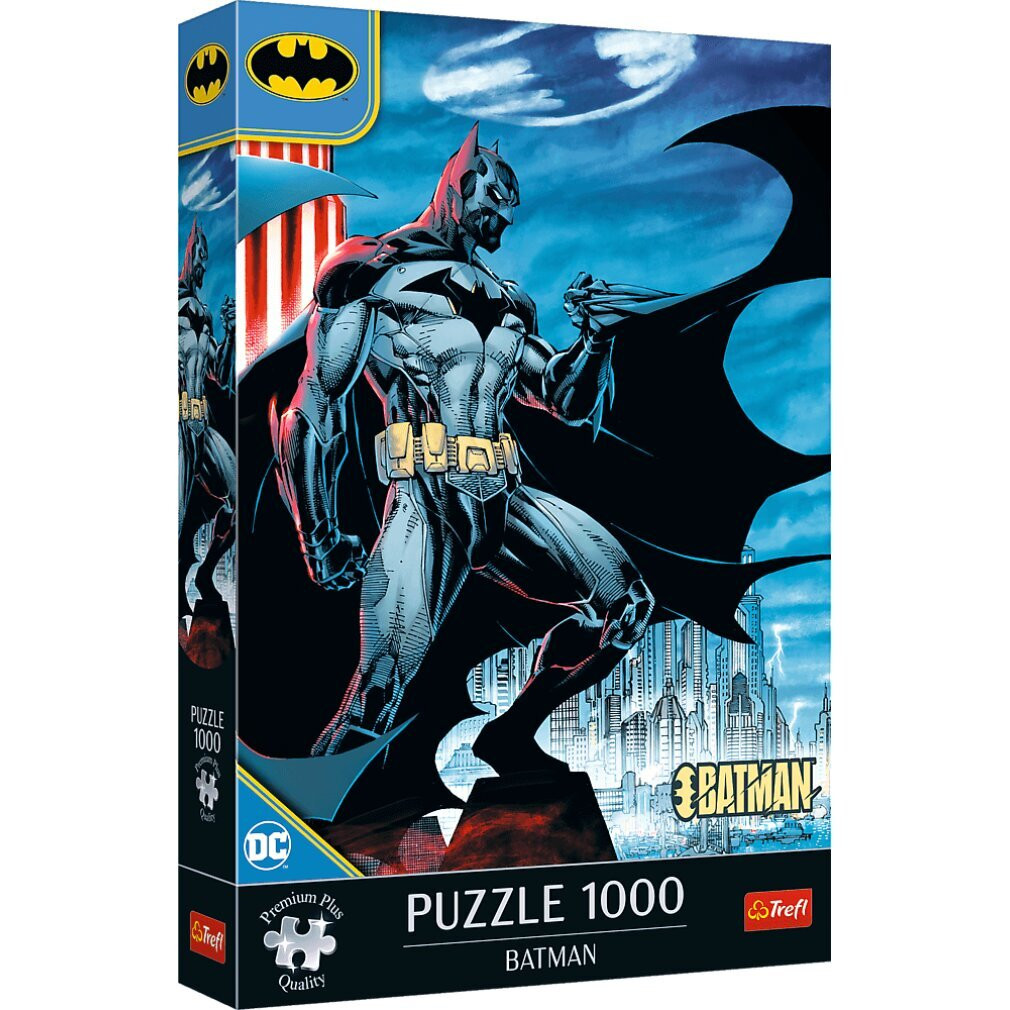 Trefl Batman Puzzel Premium Plus Kwaliteit - 1000 Stukjes - Stripverhaal Thema