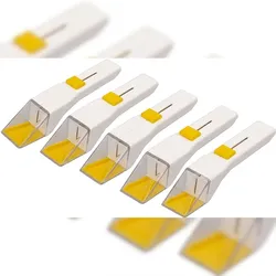 Snapy Insektenfänger Spinnenfänger lebendfangen gelb 26x4,5x5cm 5 Stk