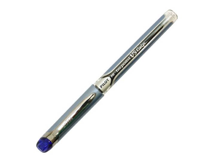 Pióro kulkowe z plynnym tuszem Pilot Hi-Tecpoint V5 Grip Niebieski Fine