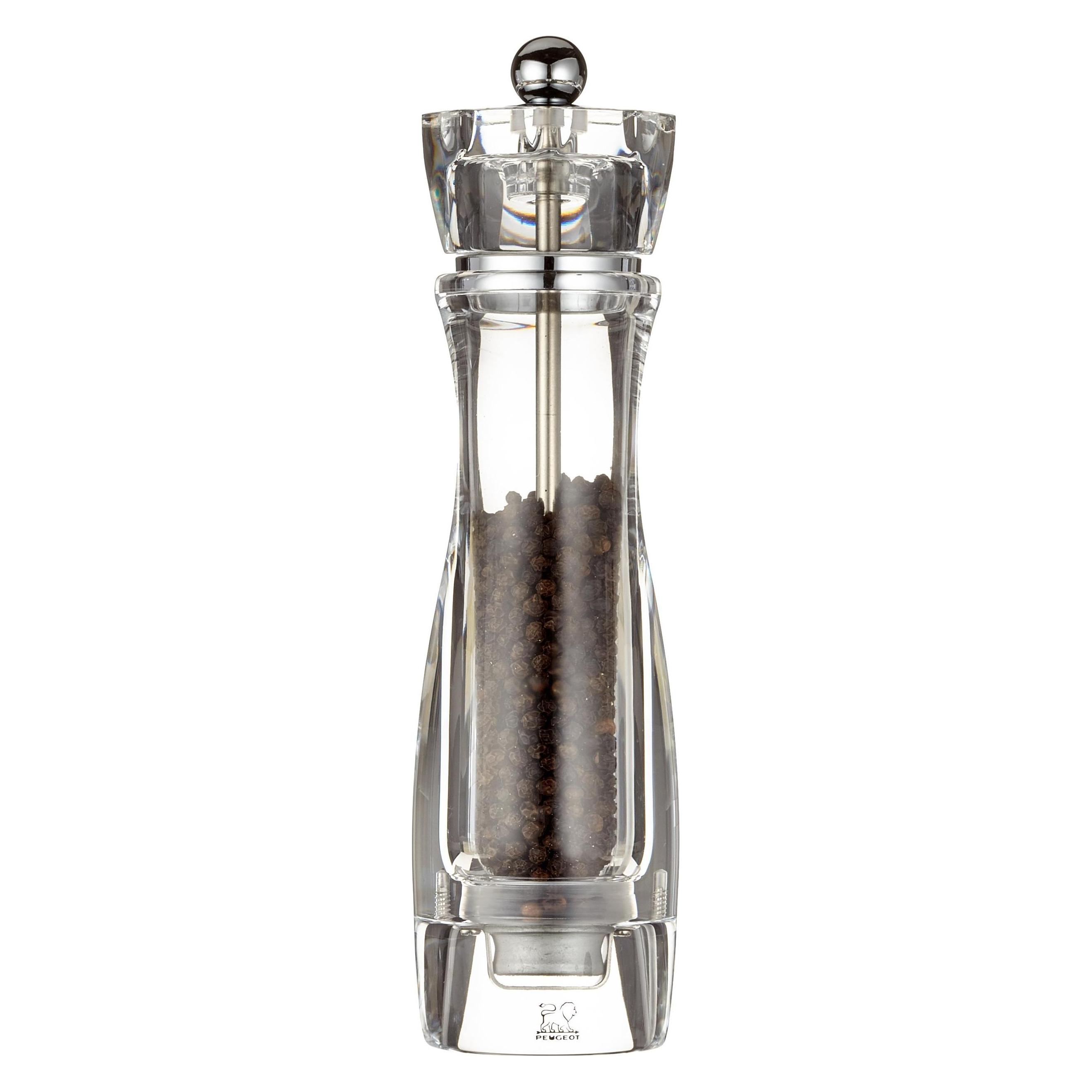 Peugeot VITTEL Pfeffermühle Acryl klar 23 cm (Pfeffer) (42796P23)