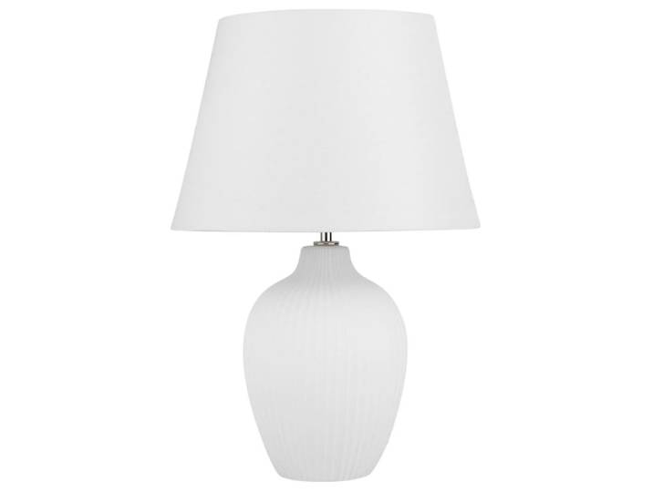 Lampe à poser céramique blanc