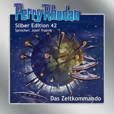 Perry Rhodan Silber Edition 42: Das Zeitkommando - Clark Darlton,Hans Kneifel,Kurt Mahr,William Voltz, Audio, 4056198260517