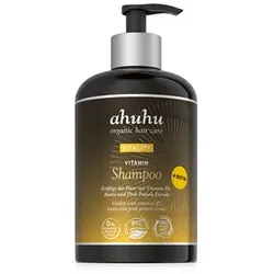 ahuhu Vitamin Shampoo mit Biotin, Hyaluron und Panthenol 500ml