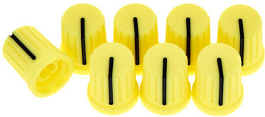 Reloop Knob Cap Set - Yellow jaune