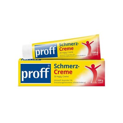 Proff Schmerzcreme 50 mg/g 100 g Creme