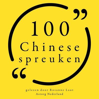 100 Chinese Spreuken - Anonymous, Audio, 9782821156135